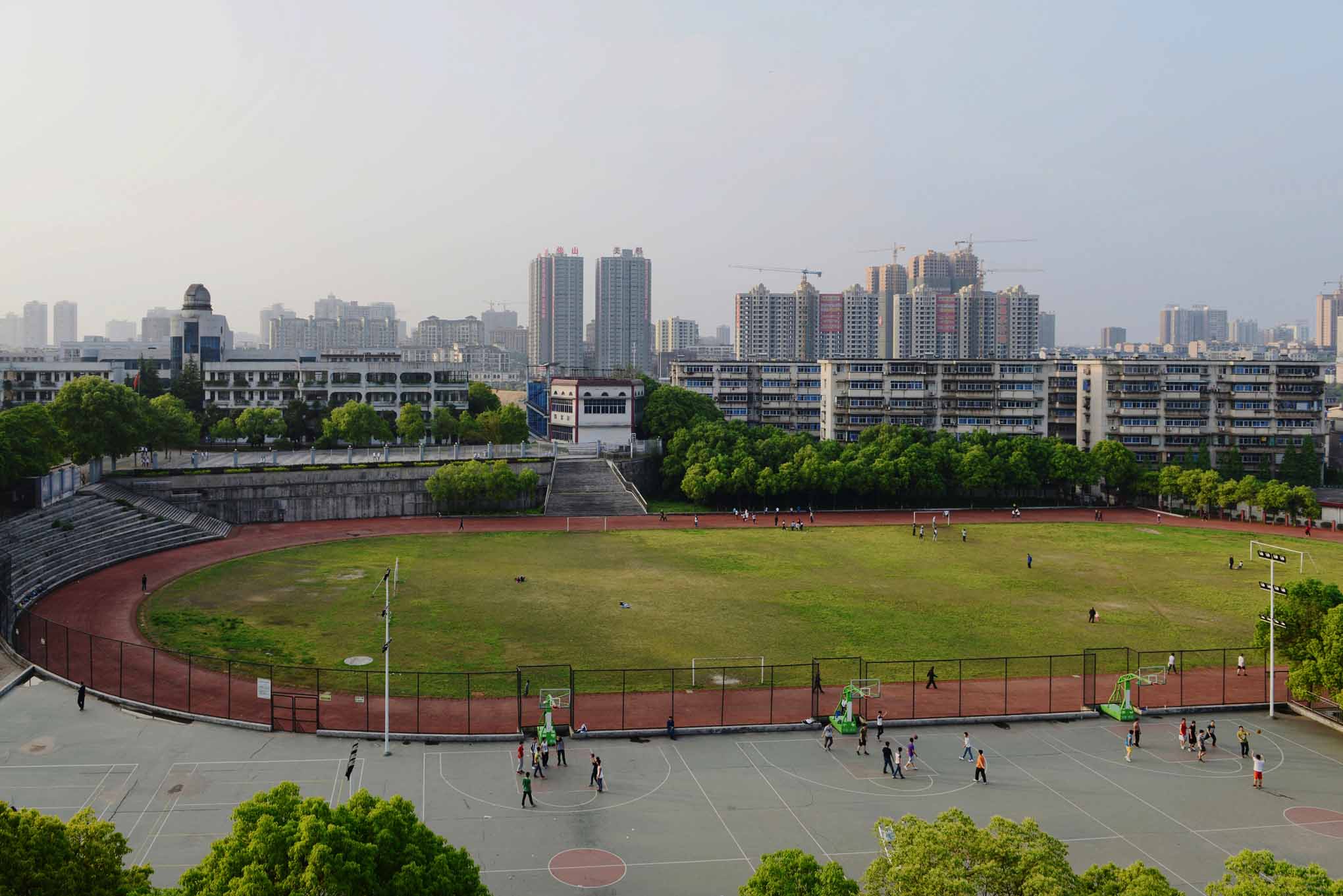 学校全景_衡阳市衡钢中学